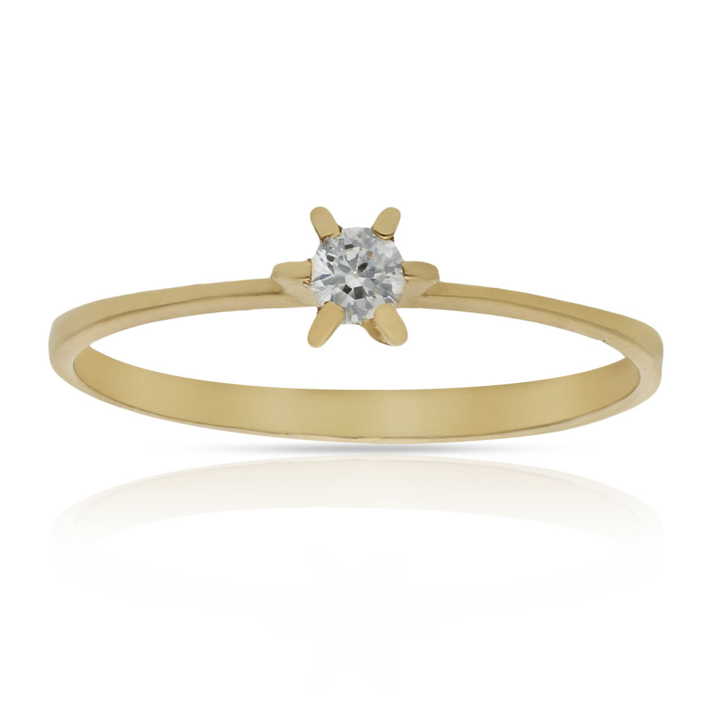 SORTIJA ORO 18KL CIRCONITA