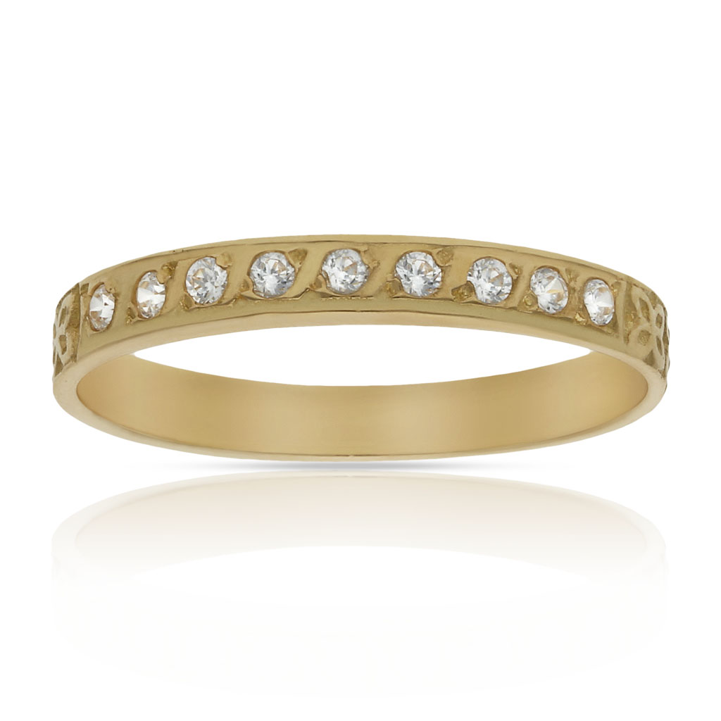 SORTIJA ORO 18KL CIRCONITAS