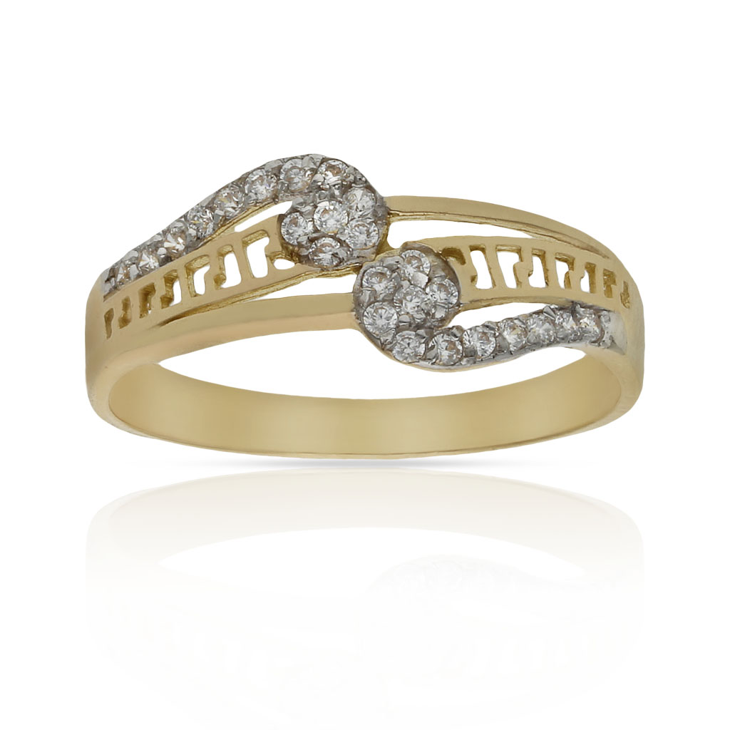 SORTIJA ORO 18KL CIRCONITAS