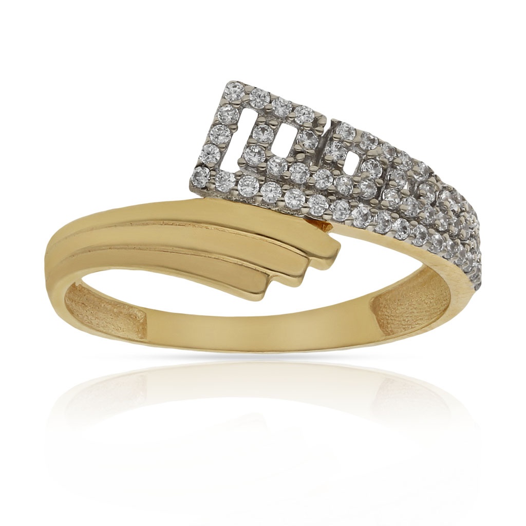 SORTIJA ORO 18KL CIRCONITAS