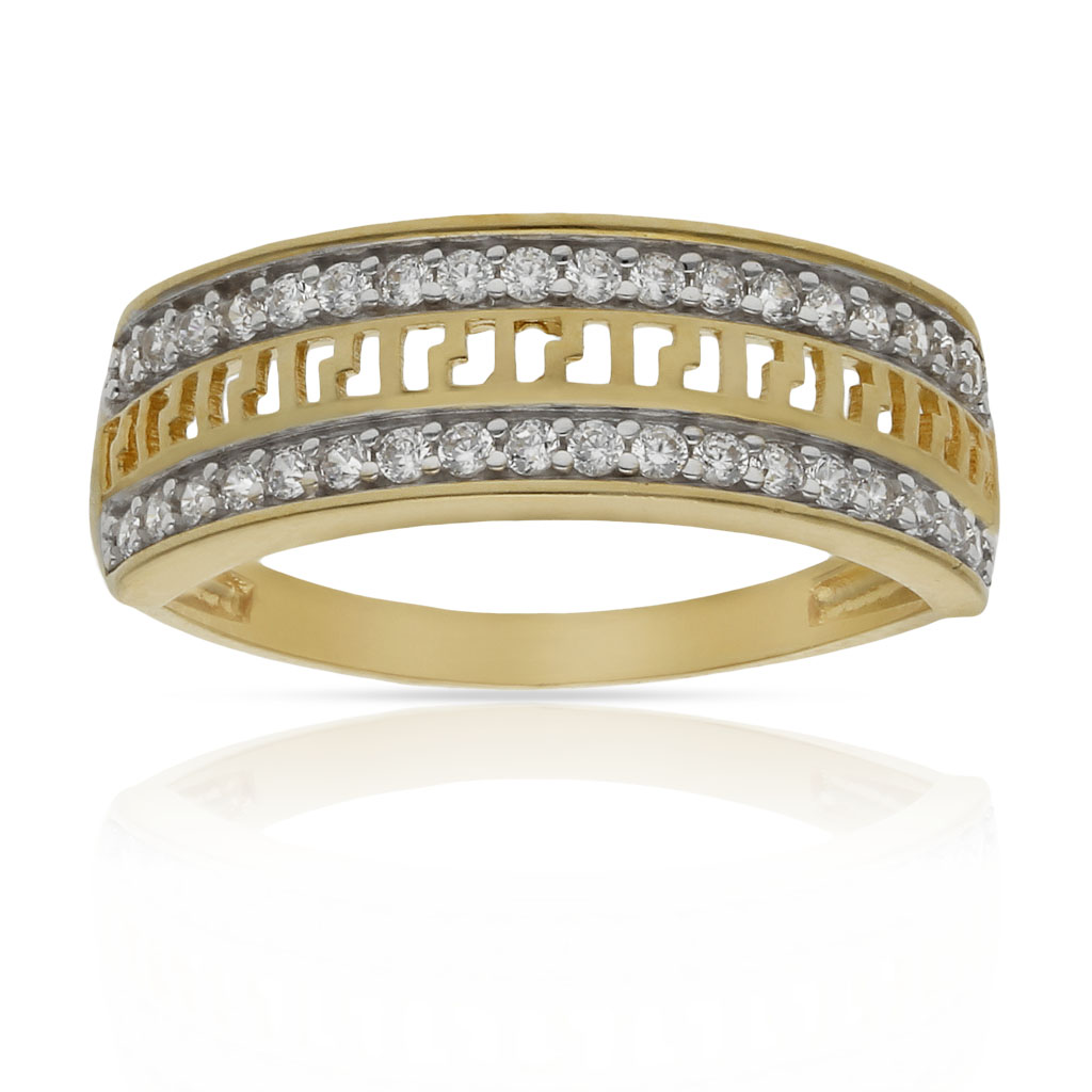 SORTIJA ORO 18KL CIRCONITAS