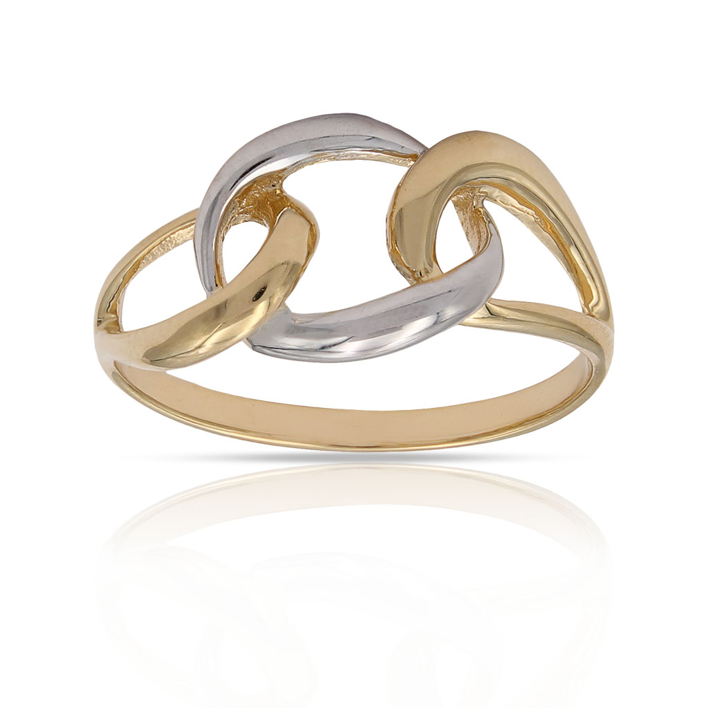 SORTIJA ORO 18KL BICOLOR