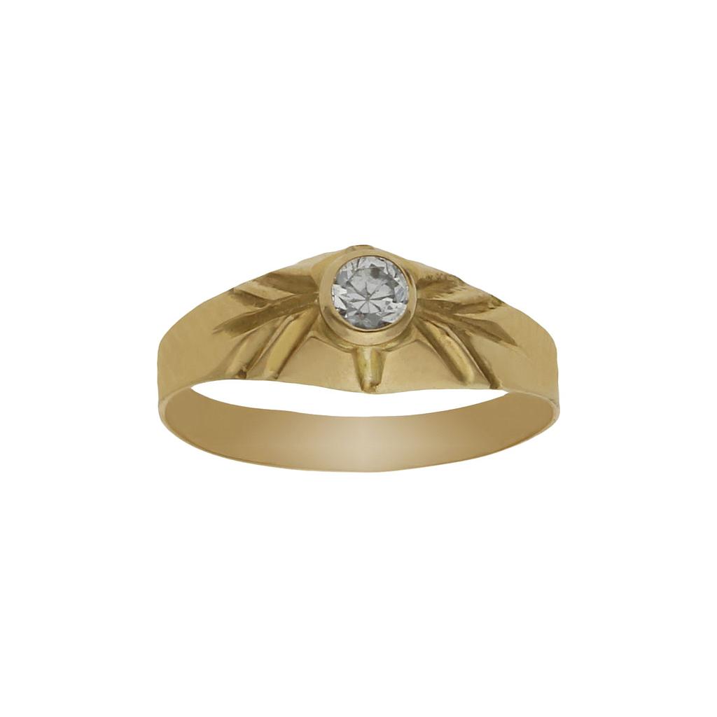 SOLITARIO ORO 18KL BEBE CIRCONITA