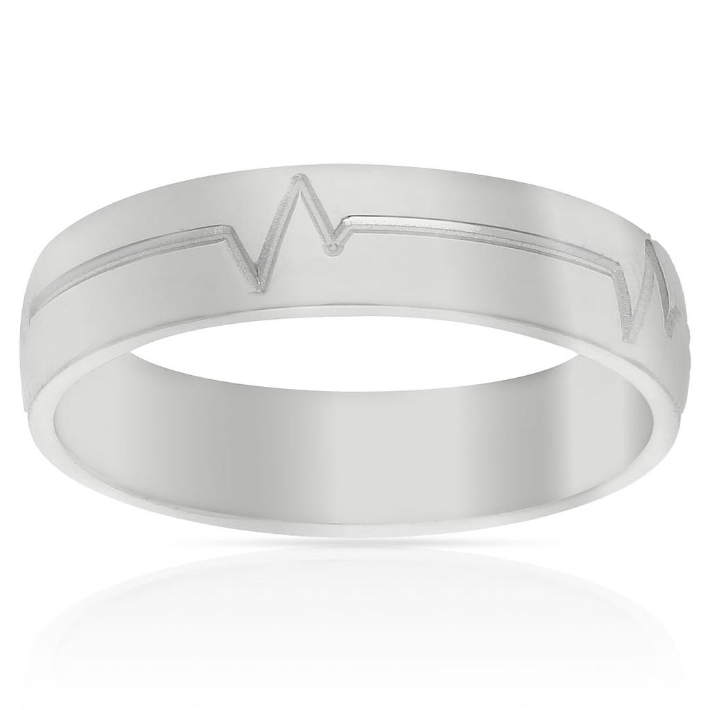 ALIANZA  PLATA 925MM LATIDO - 5MM