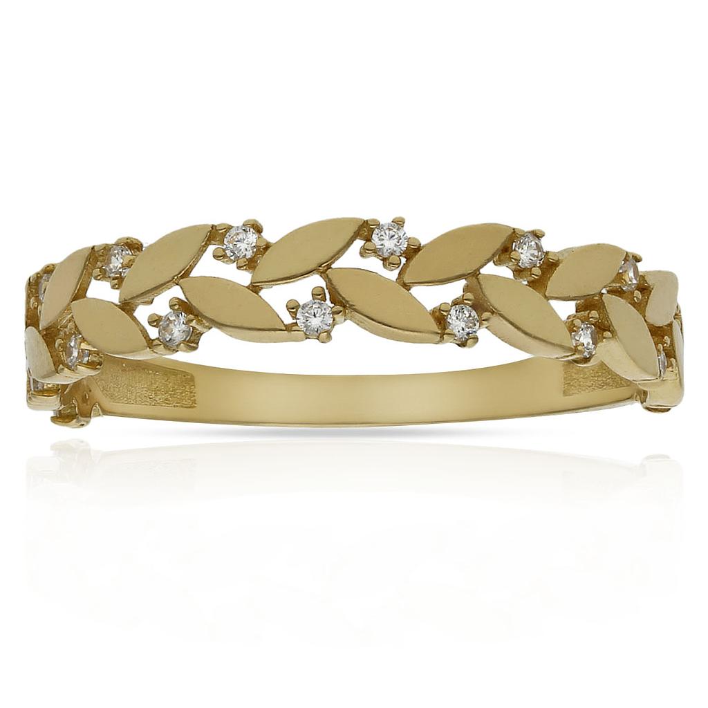 SORTIJA ORO 18KL CIRCONITAS