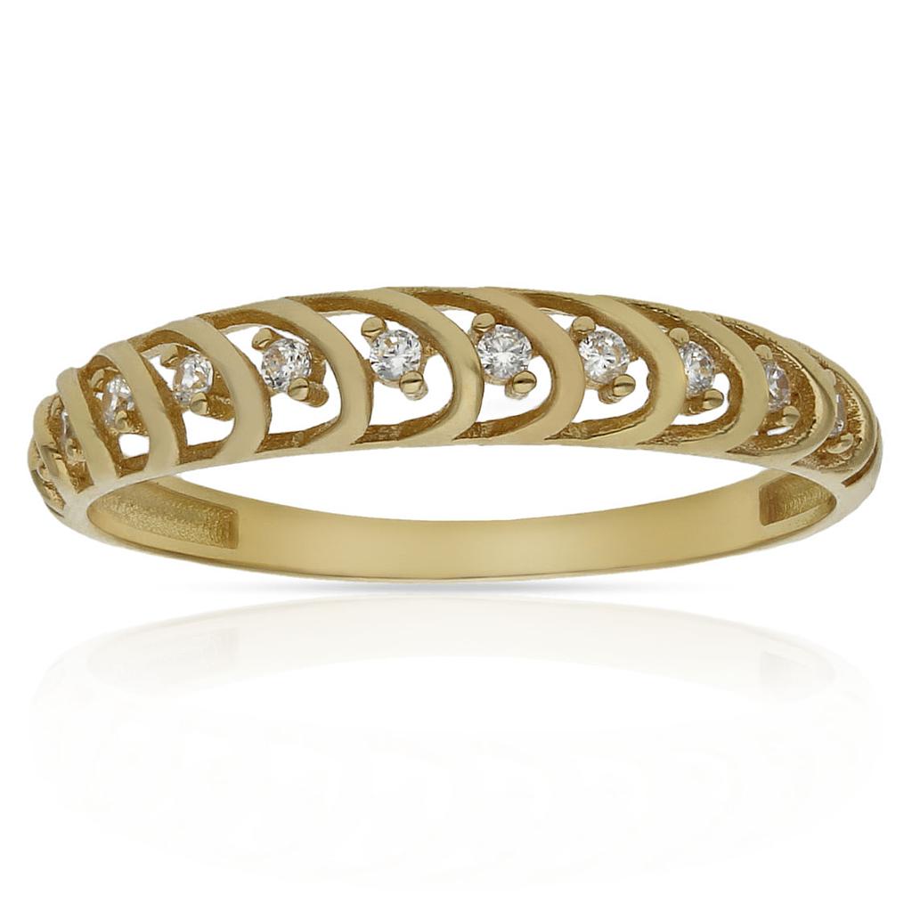 SORTIJA ORO 18KL CIRCONITAS