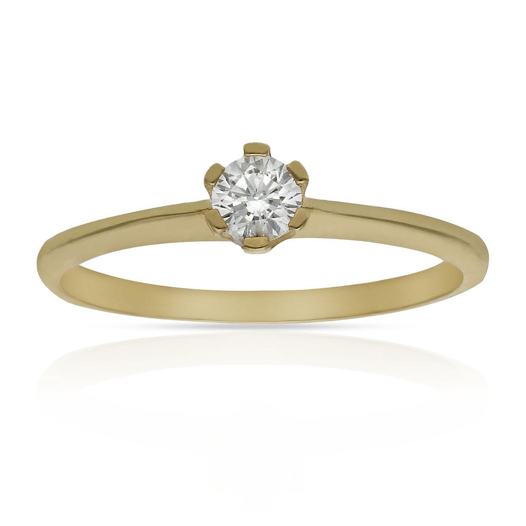 SORTIJA ORO 18KL CIRCONITA