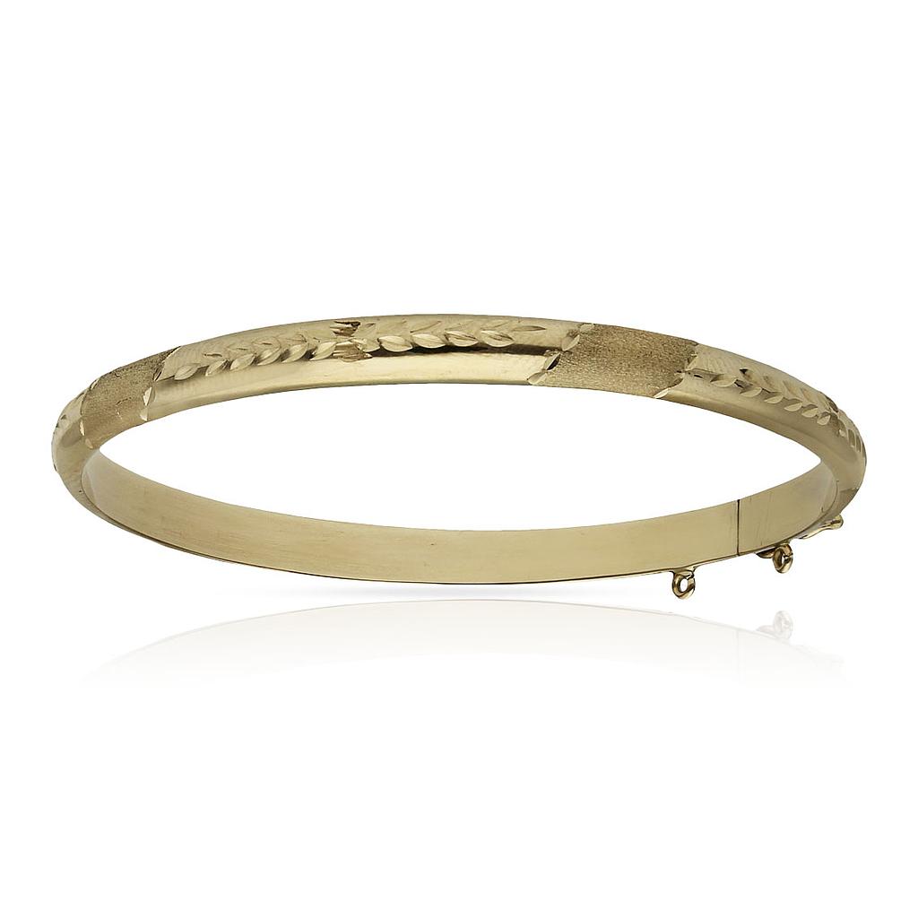 CAÑA ORO 18KL TALLADA - 5MM