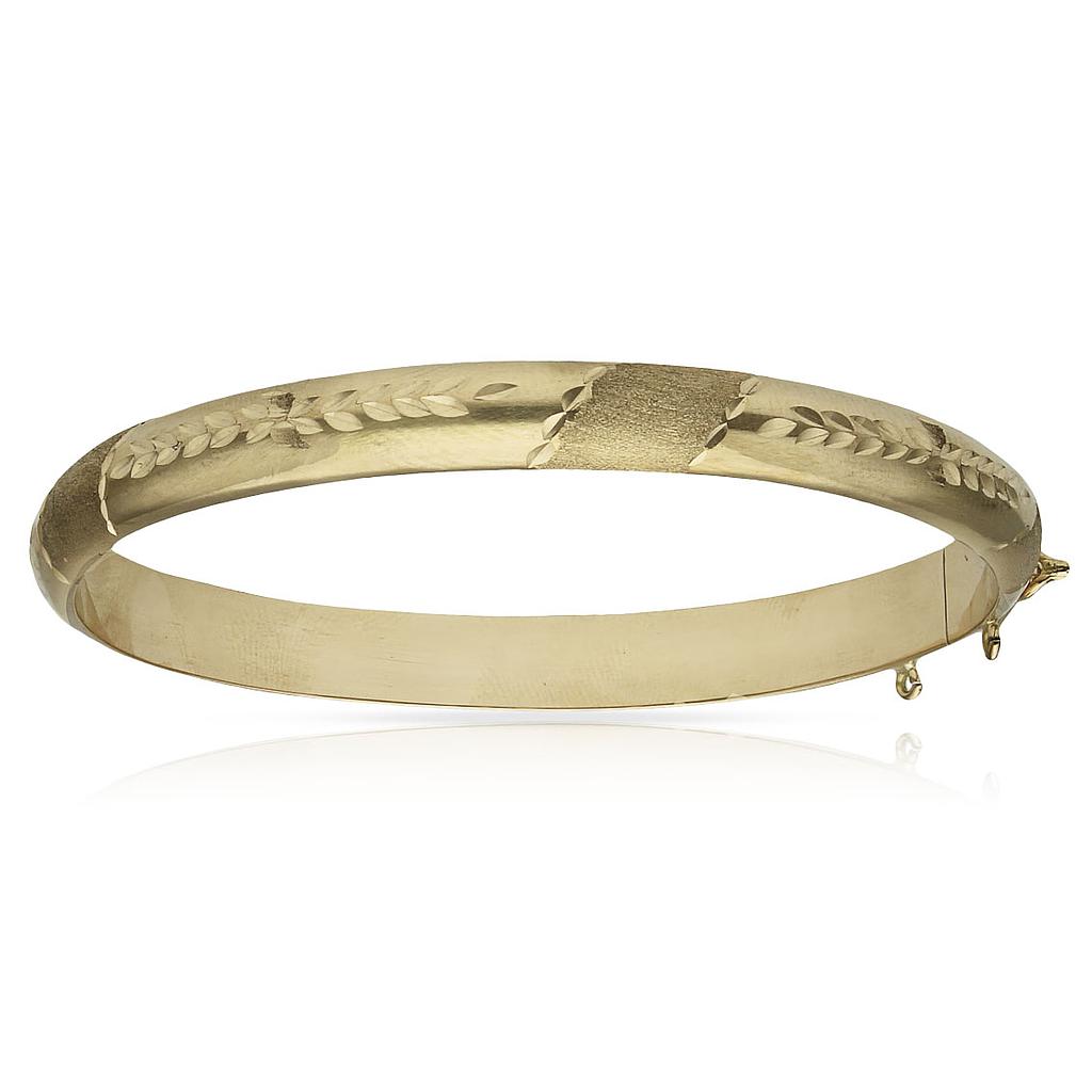 CAÑA ORO 18KL TALLADA - 7MM