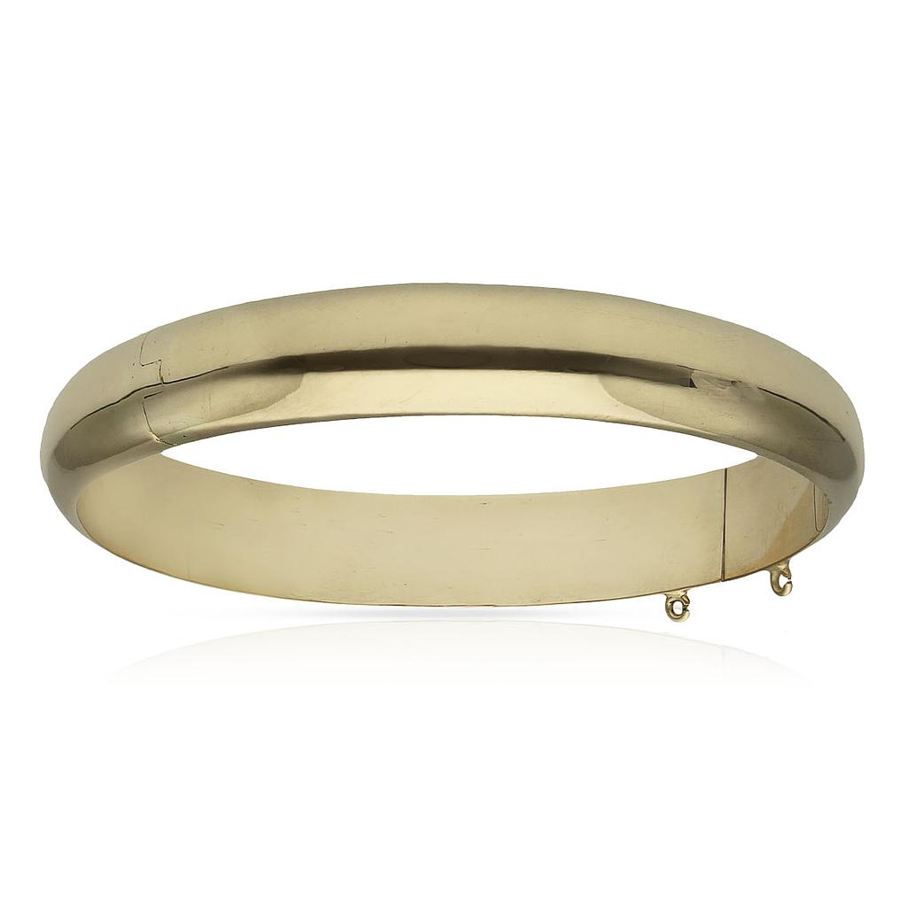 CAÑA ORO 18KL LISA - 10MM