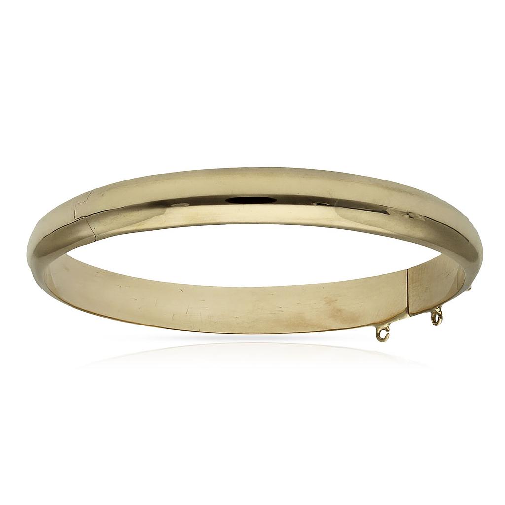 CAÑA ORO 18KL LISA - 8MM