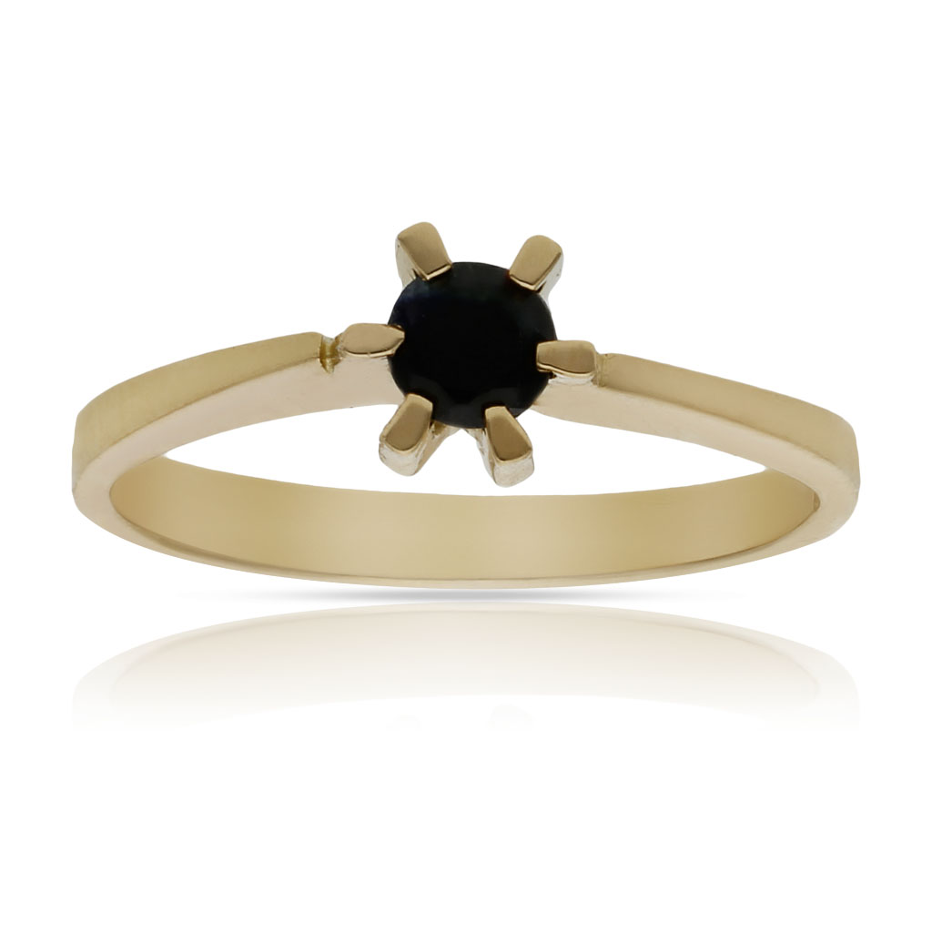 SORTIJA ORO 18KL ZAFIRO FINO
