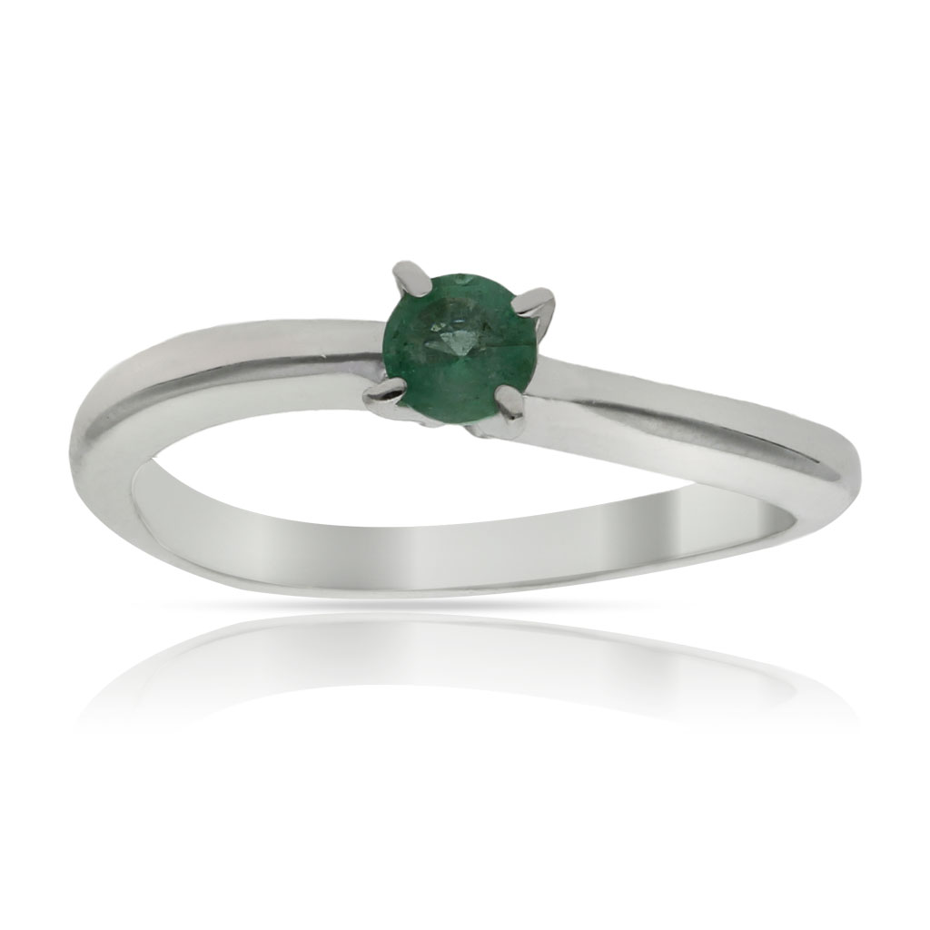 SORTIJA ORO BLANCO 18KL ZAFIRO FINO