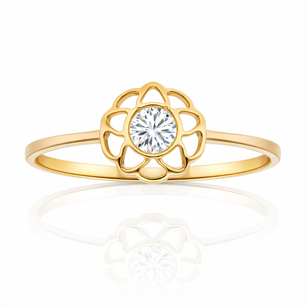 SORTIJA ORO 18KL CIRCONITA