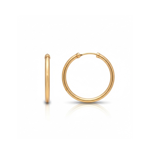 [A202] AROS ORO 18KL TUBO - 16MM
