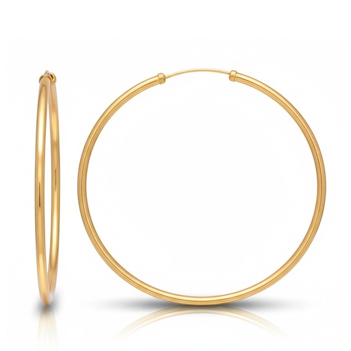 [A502] AROS ORO 18KL TUBO - 45MM