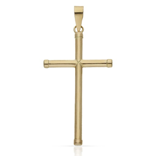[C104] CRUZ ORO 18KL - 17X32MM