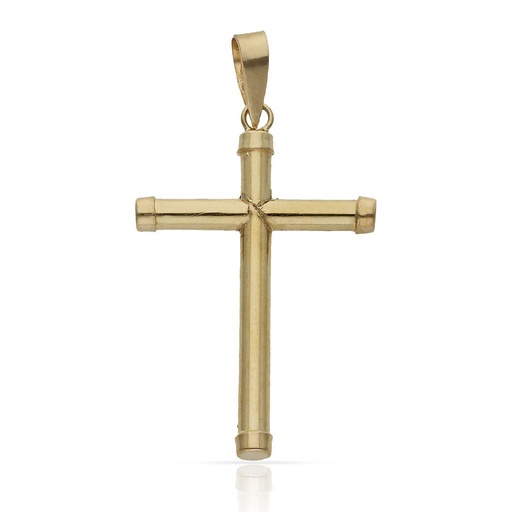 [C1049] CRUZ ORO 18KL - 18X33MM