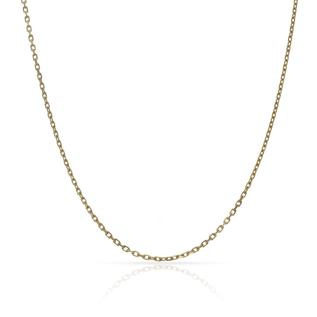 CADENA ORO 18KL FORZADA - 1.10MM