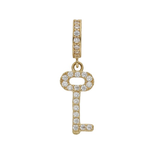 [CH21] CHARMS COLGANTE ORO 18KL LLAVE