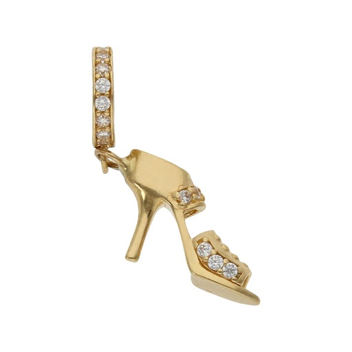 [CH48] CHARMS COLGANTE ORO 18KL ZAPATO