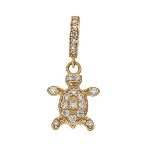 [CH56] CHARMS COLGANTE ORO 18KL TORTUGA