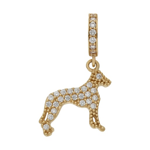 [CH57] CHARMS COLCANTE ORO 18KL PERRO