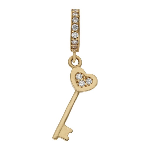 [CH59] CHARMS COLGANTE ORO 18KL LLAVE