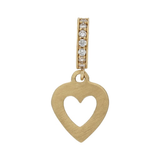 [CH62] CHARMS COLGANTE ORO 18KL CORAZON