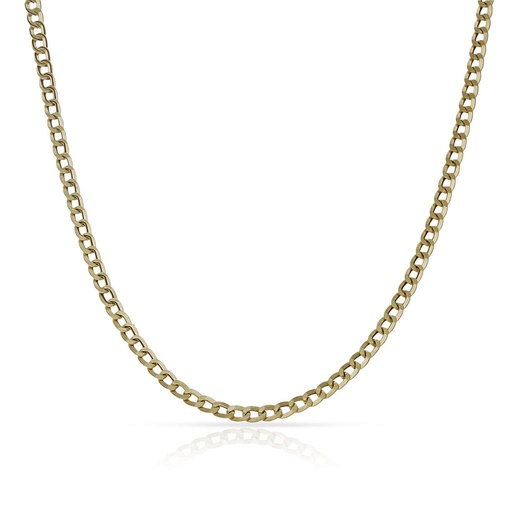 CADENA ORO 18KL HUECA BARBADA - 2 MM