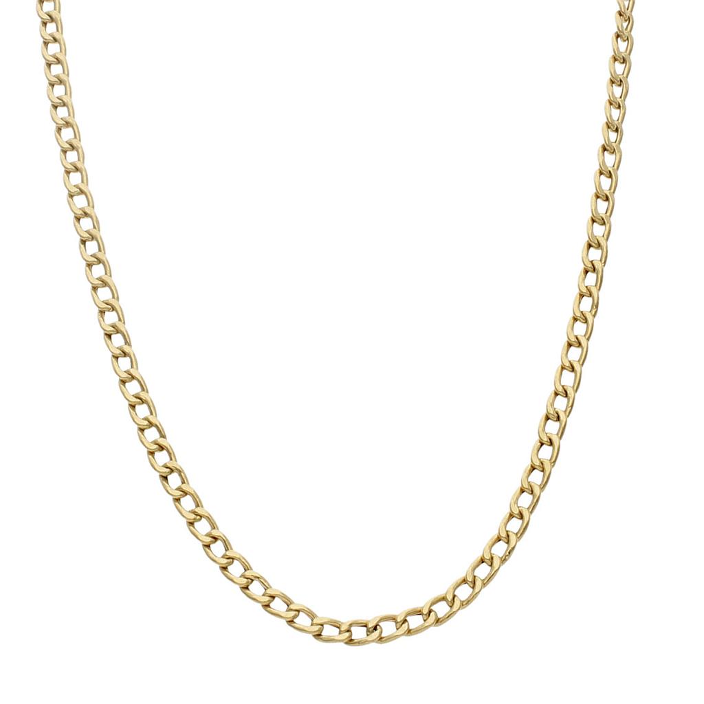 COLLAR ORO 18KL HUECO BARBADO - 3.50MM