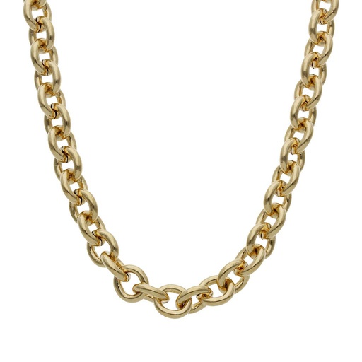 COLLAR ORO 18KL ROLOT HUECO - 7MM