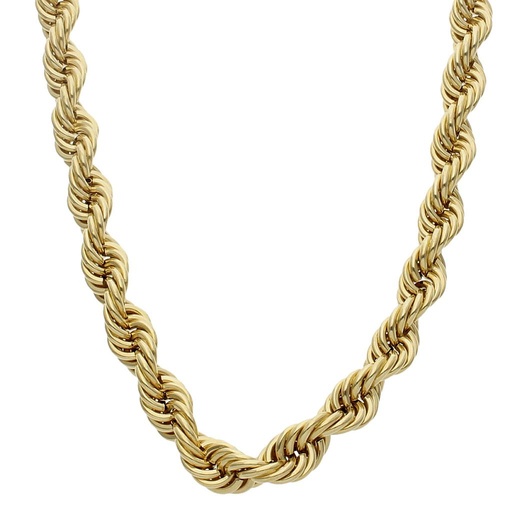 [CO749-60cm-71.30 gr] CORDON ORO 18KL SALOMONICO - 10MM