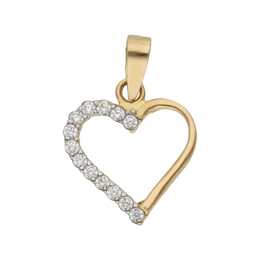 [G502] COLGANTE ORO 18KL CORAZON