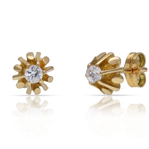 [P584] PENDIENTES ORO 18KL