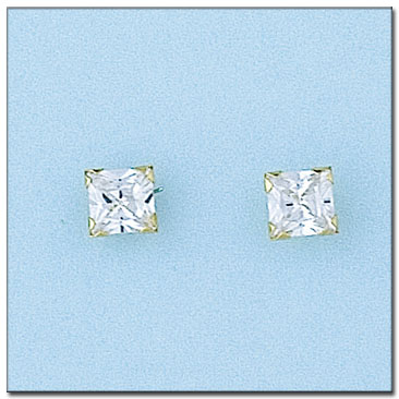 [P6077] PENDIENTES ORO 18KL - 5X5