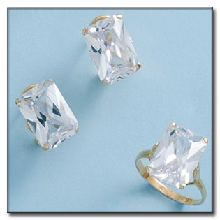 [P6636] PENDIENTES ORO 18KL CIRCONITAS