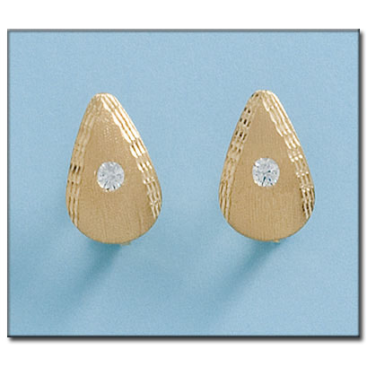 [P704] PENDIENTES ORO 18KL CIRCONITAS