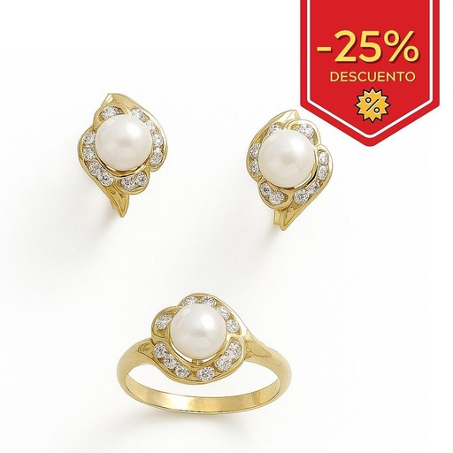 [P9078] PENDIENTES ORO 18KL