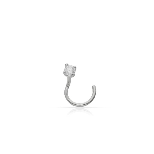 [PI7] PIERCING ORO BLANCO 18KL NARIZ