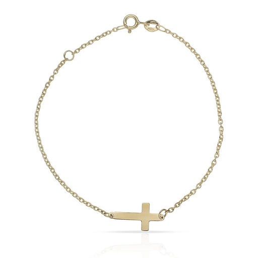 [PU1005] PULSERA ORO 18KL CRUZ