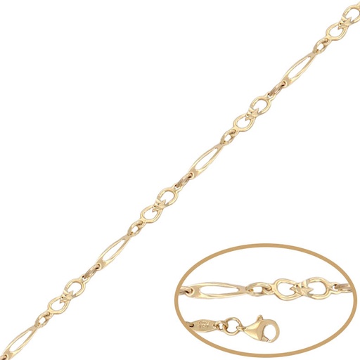 [PU1058] PULSERA ORO 18KL INFINITO