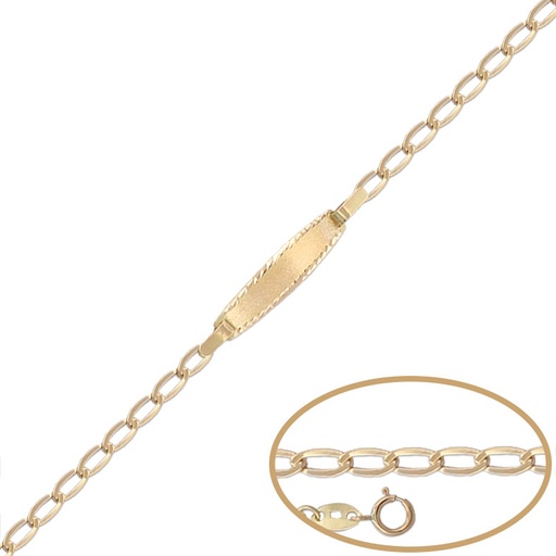 PULSERA ORO 18KL - 12CM