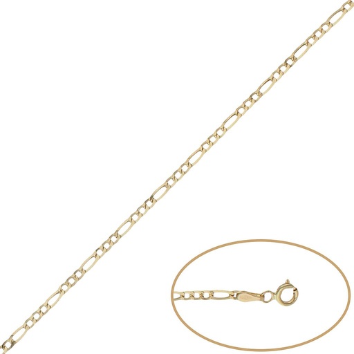 [PU1202] PULSERA ORO 18KL 3x1 - 2.50MM