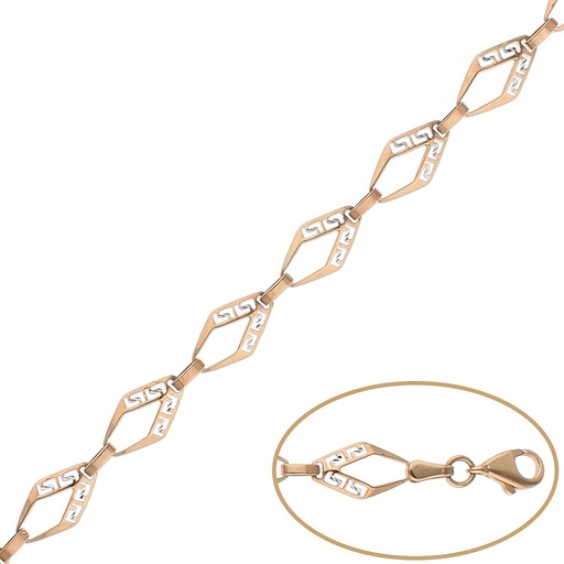 [PU1272] PULSERA ORO 18KL GRECA