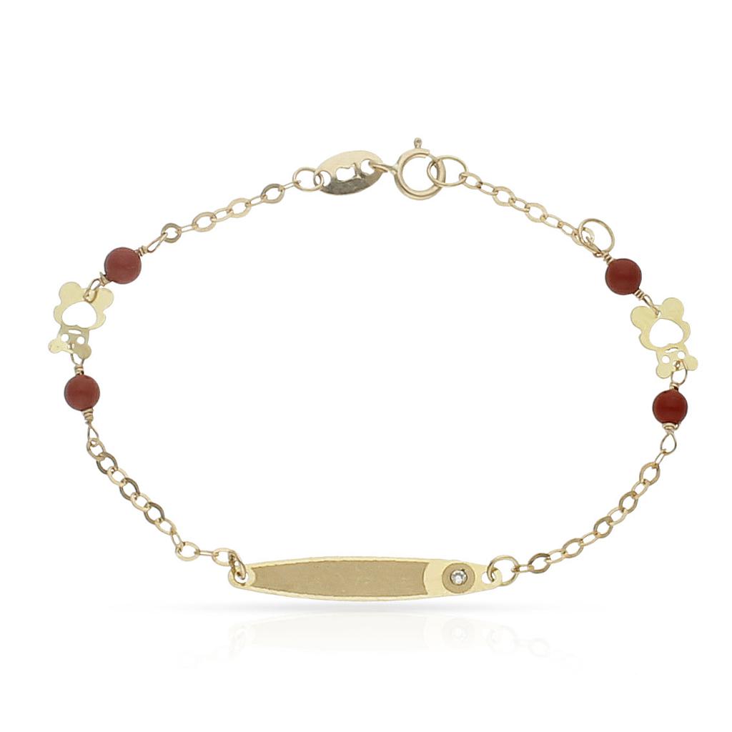 PULSERA ORO 18KL CIRCULO CIRCONITA