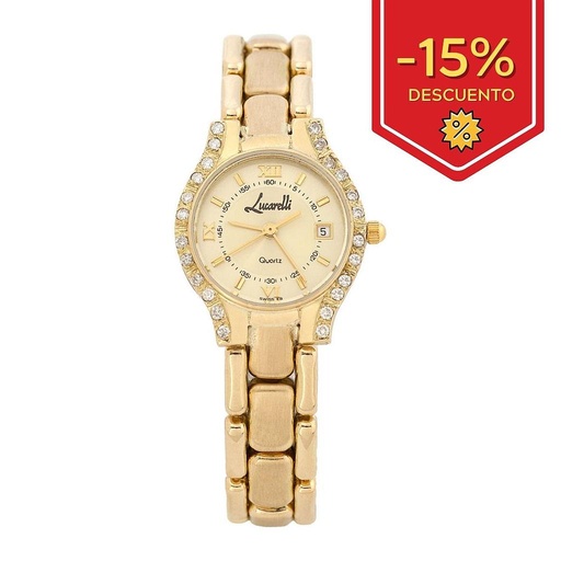 [R322] RELOJ ORO 18KL SEÑORA LUCARELLI