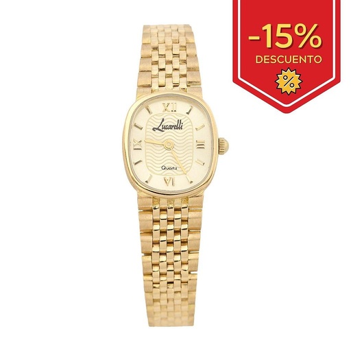 [R402] RELOJ ORO 18KL SEÑORA LUCARELLI