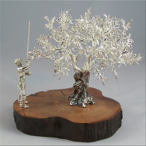 [302/V] OLIVO PLATEADO 16X15 + 1 FIGURA