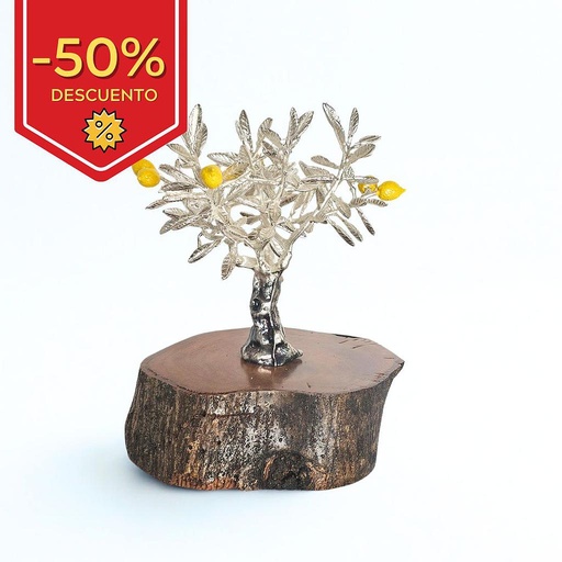 [500] LIMONERO PLATEADO Y ESMALTADO - 10X13CM